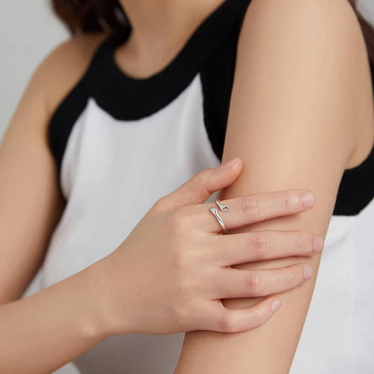 925S Vergoldete Vergoldeter Verstellbarer Kussring