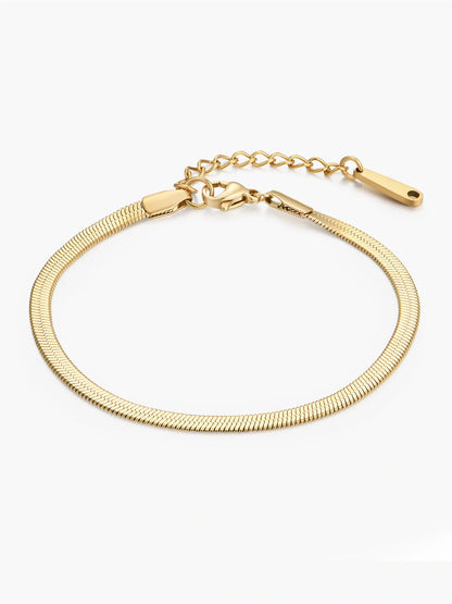 18K Vergoldete Armband | Slange Pythona