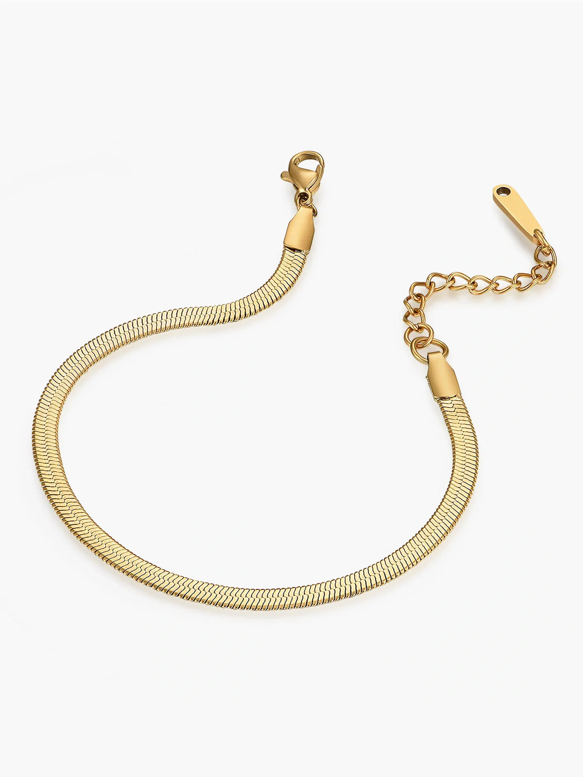 18K Vergoldete Armband | Slange Pythona