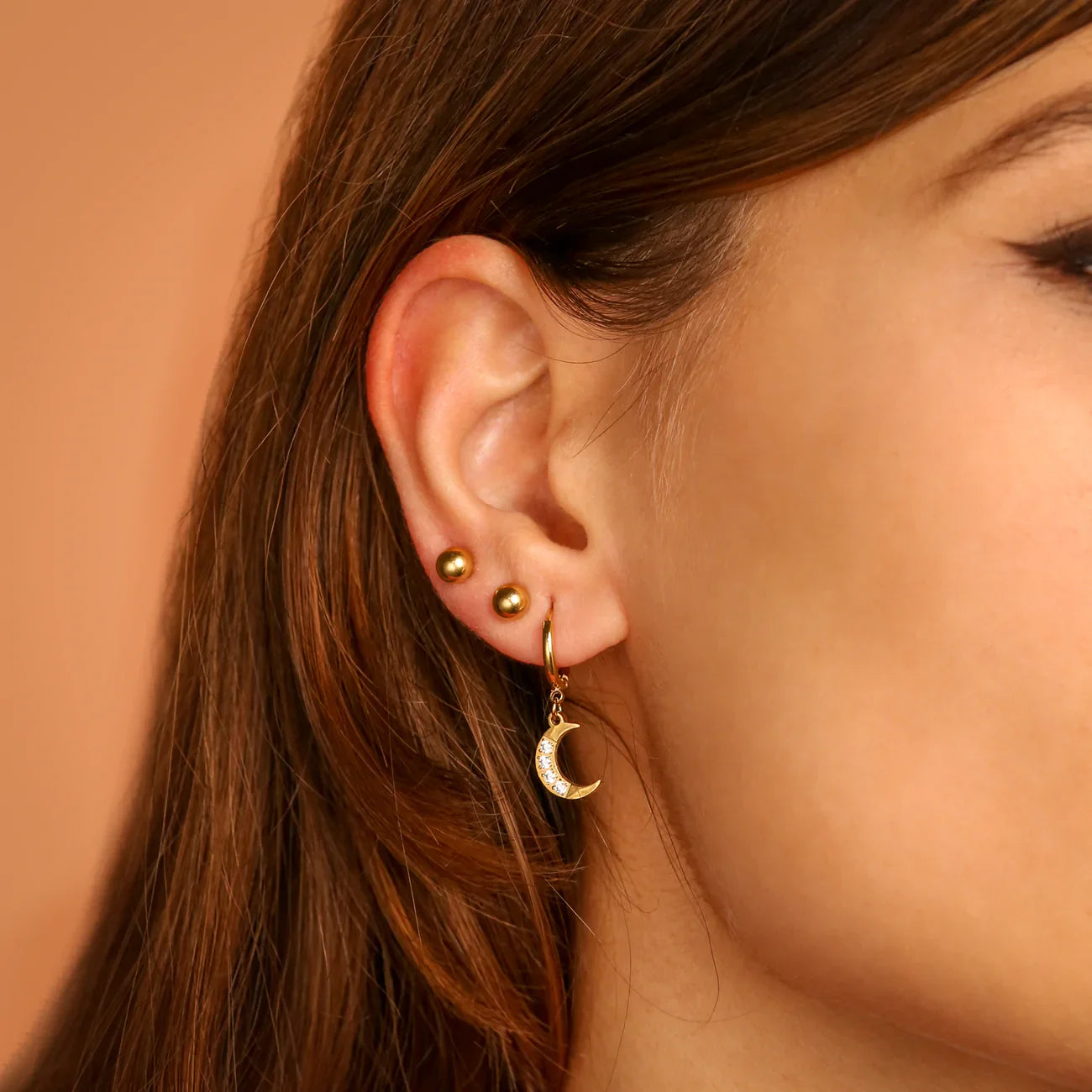 18K Vergoldete Ohrringe | Serena