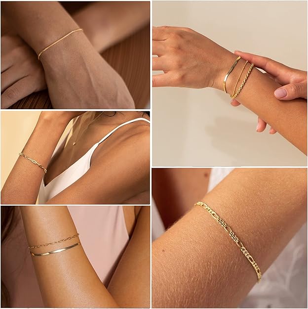 18K Vergoldete Armband | Set