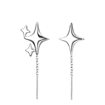 925 Sterling Silber Sternenzauber Ohrringe