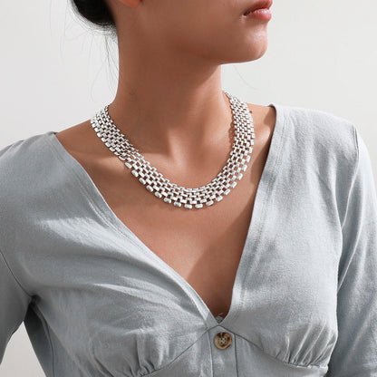 925 Sterling Silber Vergoldete Kette im kubanischen Stil