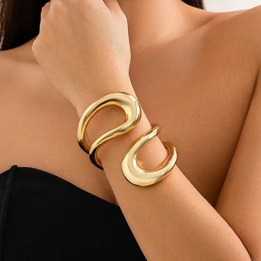 18-Karat Gold Vergoldetes Armband