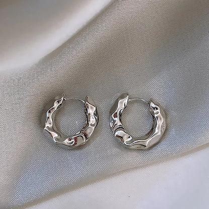 925 Sterling Silber Vergoldete Trendige Ohrringe
